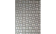 Senchi - Aluminum Plate Long Waist Hole Punching Net