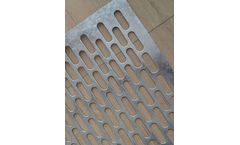 Senchi - Stainless Steel Long Waist Hole Punching Net