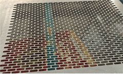 Senchi - Iron Plate Slotted Holes Punched Metal