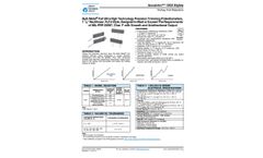 Accutrim™ 1202 Styles Vishay Foil Resistor - Brochure
