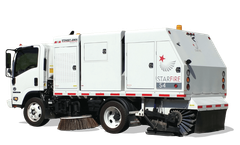 Starfire - Model S-4c  - Mechanical Broom Street Sweeper