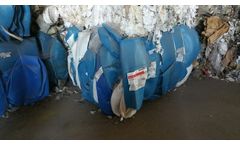 HDPE blue drum scrap - Model HDPE Blue Drum Regrind - HDPE drum scrap supplier