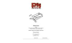 Primary-Mover - Model PF-520-K-LA - 10 Ton Capacity Hydraulic Scissor Hoist Kit - Manual