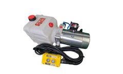 Primary-Mover - Model DLH12V - Single-Acting Hydraulic Pump - Poly Reservoir
