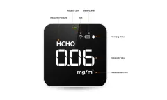 Temtop - Model M10i  - WiFi Air Quality Monitor for PM2.5, TVOC, AQI and HCHO Detection