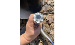 VPAK - Model VPAK-100-32 - Waterproof wifi plumbing camera with 100m push cable