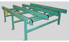 Omni Metalcraft - Model CC50 - Chain Conveyor for Sturdy Surface Conveying