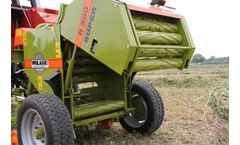 Tonutti - Model R500 - Mini Round Baler with Compression Chamber