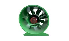 LionKing - Model ASF 24 Inch - Silent Airflow Explosion Proof Direct Drive Tube Axial Duct Fans