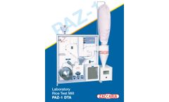 Laboratory Rice Test Mill PAZ-1 DTA - Brochure