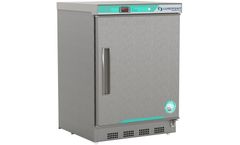 Corepoint Scientific - Model PF051SSS/0M - Built-In Undercounter Manual Defrost Stainless Steel Freezer