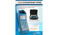 Myron L Ultrameter III - Model 9PTKB - Alkalinity, Hardness & LSI Titration Kit - Datasheet