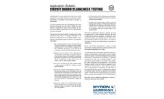 Circuit Board Cleanliness Testing Application Bulletin - Brochure