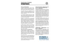 Hydroponics  Application Bulletin - Brochure