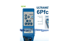 Myron L - Model Ultrameter II 6PFCE & 4P - Digital Handheld / Portable Water Testing Instruments - Datasheet