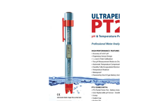 Myron L - Model Ultrapen PT2 - pH and Temperature Pen - Datasheet
