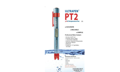 Myron L - Model Ultrapen  PT2 - pH and Temperature Pen - Operationl Manual