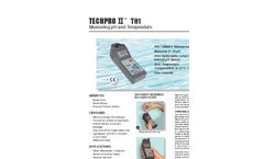 Myron L - Model TechPro II - TH1 - Measuring pH and Temperature - Datasheet