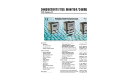 Myron L - Model 750 Series II - Conductivity/TDS Monitor/Controllers - Datasheet