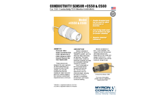 Conductivity Sensor - CS50 and CS6O - Brochure