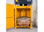Acme System - Model B3 - Vertical Baler for Efficient Waste Compaction