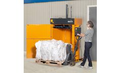 Bramidan - Model B5 Wide - Baler for Efficient Waste Management