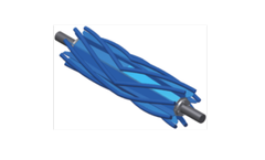 Luff Industries - Model Helix Wing  - Pulleys for Reduced Vibration in Conveyor Belts