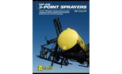 Top Air 300 Gallon 3-Point Sprayer