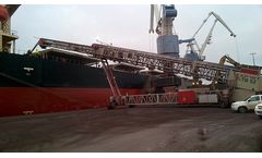 Telestack - All Wheel Travel Shiploader for Bulk Material Handling