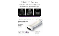 SiMPLi™ Series Point-of-Care USB Ultrasound Device - Brochure