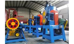 Ecoshred - Model RCM - Rubber Tire Crushing Line Machine