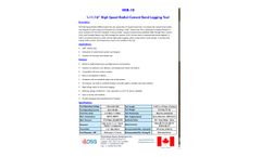 HSR-10-High Speed Radial Cement Bond Logging Tool - SpecSheet
