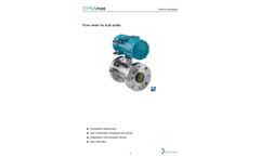 Dynamas Datasheet – Bulk Solids Flow Meter