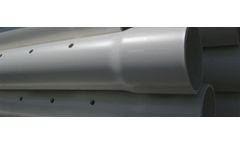 Bhansali Wire Mesh - Perforated Drain Pipe for Wastewater, Stormwater, and HVAC Applications