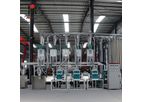 AOHUA - Model 30TPD - Maize Mill Plant for Corn Processing