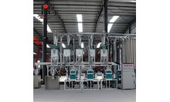 AOHUA - Model 30TPD - Maize Mill Plant for Corn Processing