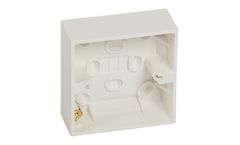 Legrand - Model 613350 - Belanko S 1 gang surface mounting box - Ivory