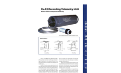 Telog - Model Ru-32mA - Wireless Multi-Channel Recording Telemetry Unit for Underground Monitoring Brochure