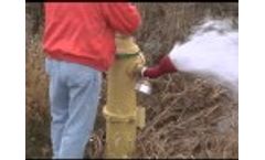 Fire Flow Testing with One Person Video