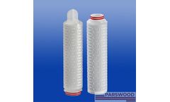 PARSWOOD™ - Nylon 66 (Hydrophilic) Pleated Filter Cartridge for Bottled Water, Wine, Beer and Spirit Pre and Final Filtration