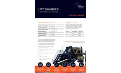 Tyne Pressure Testing Hyperbaric Chamber Datasheets