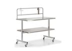 Genist - Model GTCP-001 - Control and Packing Table with Two Shelves for CSSD Applications