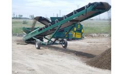 Revolver - Model CHR4030  - Portable Radial Stacker for Trommel Screening