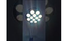 Vactech make LED Examination Light - Video