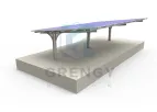 Grengy Solar - Hot-Dip Galvanized Steel Carport Mounting System