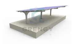 Grengy Solar - Hot-Dip Galvanized Steel Carport Mounting System