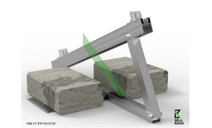 Solaracks - Delta Triangle Solar Mounting System with Concrete Ballast