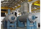 HLE Glascoat - Rotary Vacuum Paddle Dryer for Batch Vacuum Drying