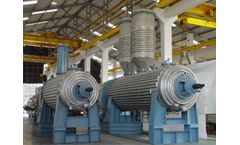 HLE Glascoat - Rotary Vacuum Paddle Dryer for Batch Vacuum Drying