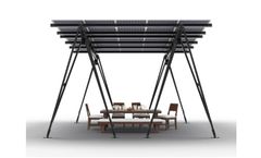 BSE - Solar Rooftop Canopy for Flat Roof Townhomes